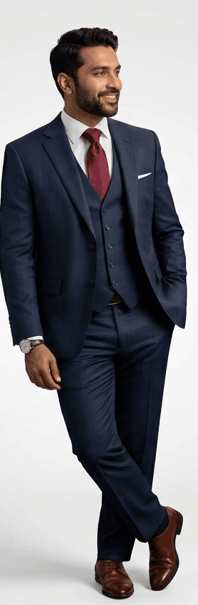 Indian professional in suit